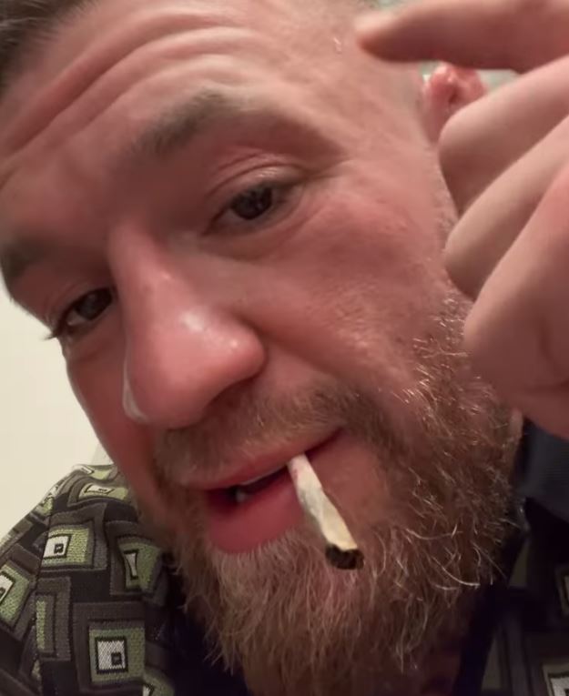 Conor McGregor is worried about his fans, while looking worse while smoking a joint despite being trained for the UFC return