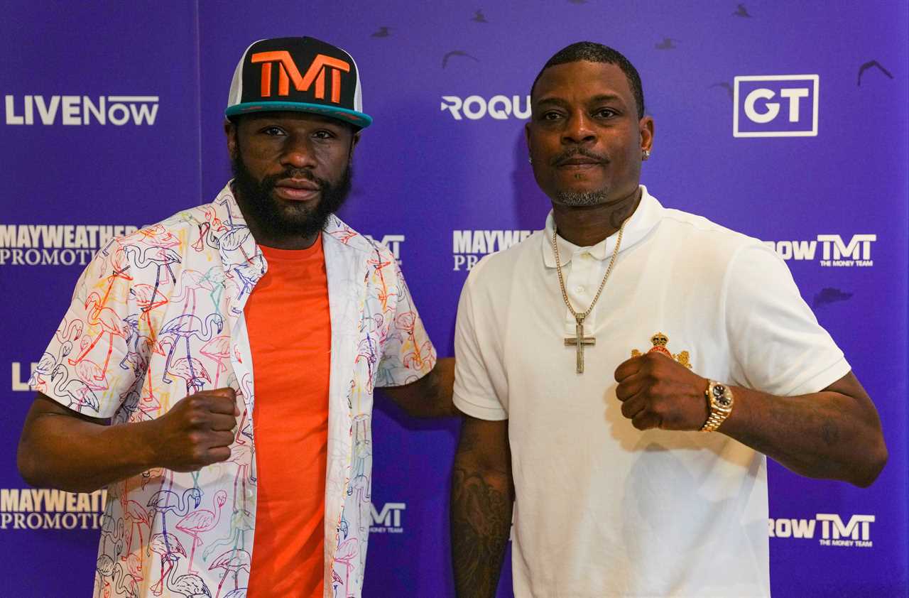 Floyd Mayweather vs Don Moore UK: Price revealed for PPV as boxing icon prepares to fight at helipad in his 45th year