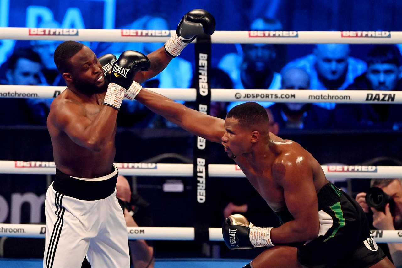 Professional boxer and dad-of-two Luis Palmer put in induced coma in hospital after ‘very heavy punch’ during fight