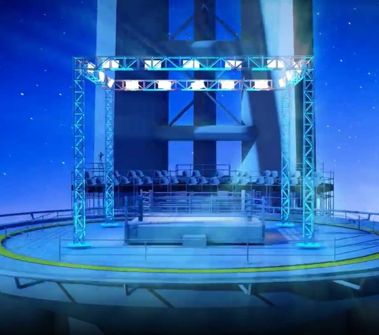 First look at design for 700ft high HELIPAD ring where Floyd Mayweather will fight Don Moore in shock comeback