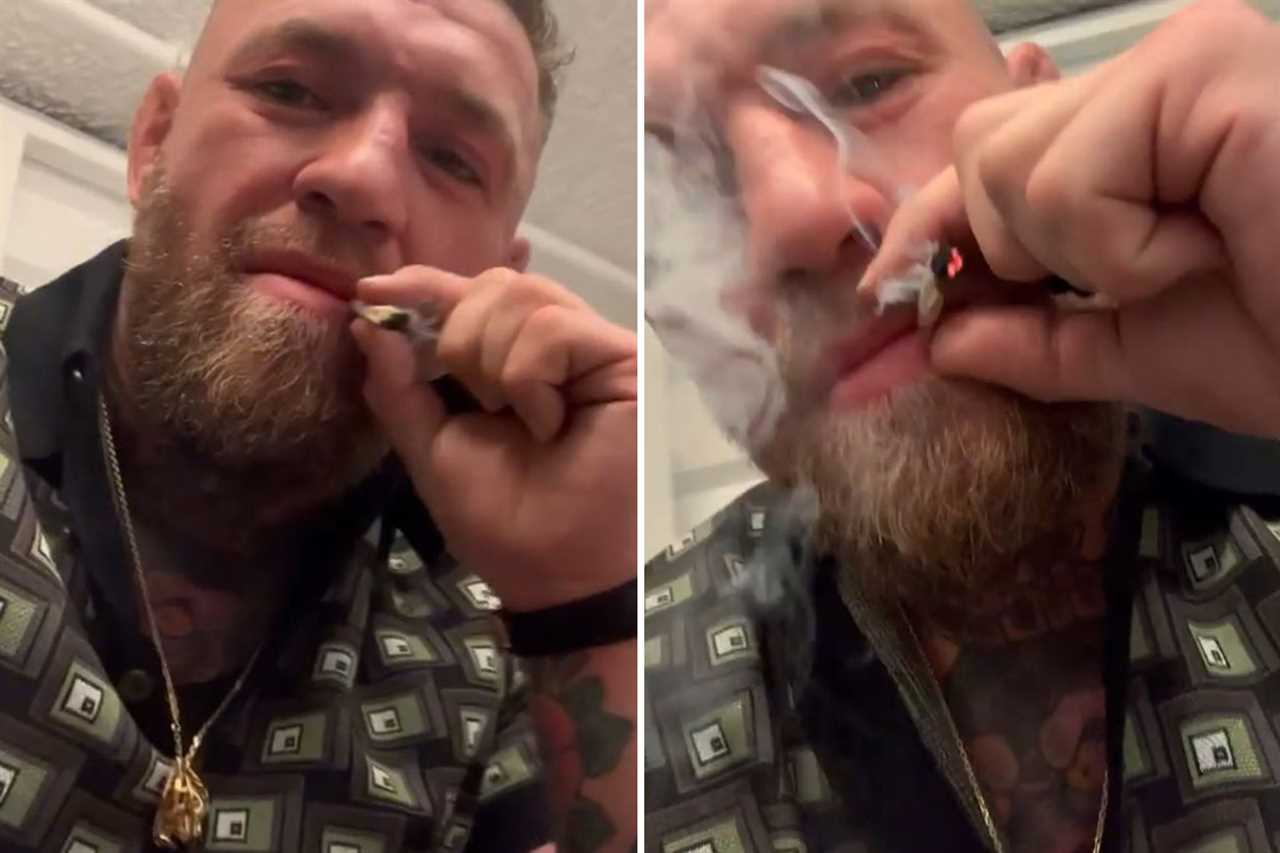 Conor McGregor relaxes with fiancee Dee Devlin on luxury yacht as UFC legend enjoys holiday on £2.4m Lamborghini boat