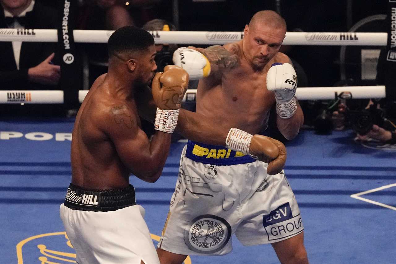 ‘Back to basics’ – Anthony Joshua reveals he will seek KNOCKOUT win in Usyk rematch and says boxing is ‘not my style’