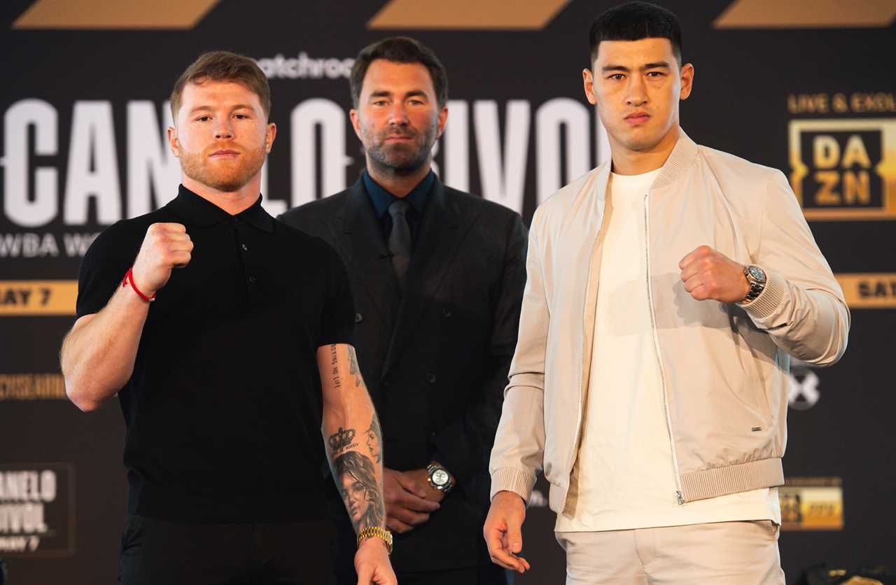 Canelo vs Dmitry Bivol - UK start time, TV channel, and undercard for TONIGHT’S world title clash