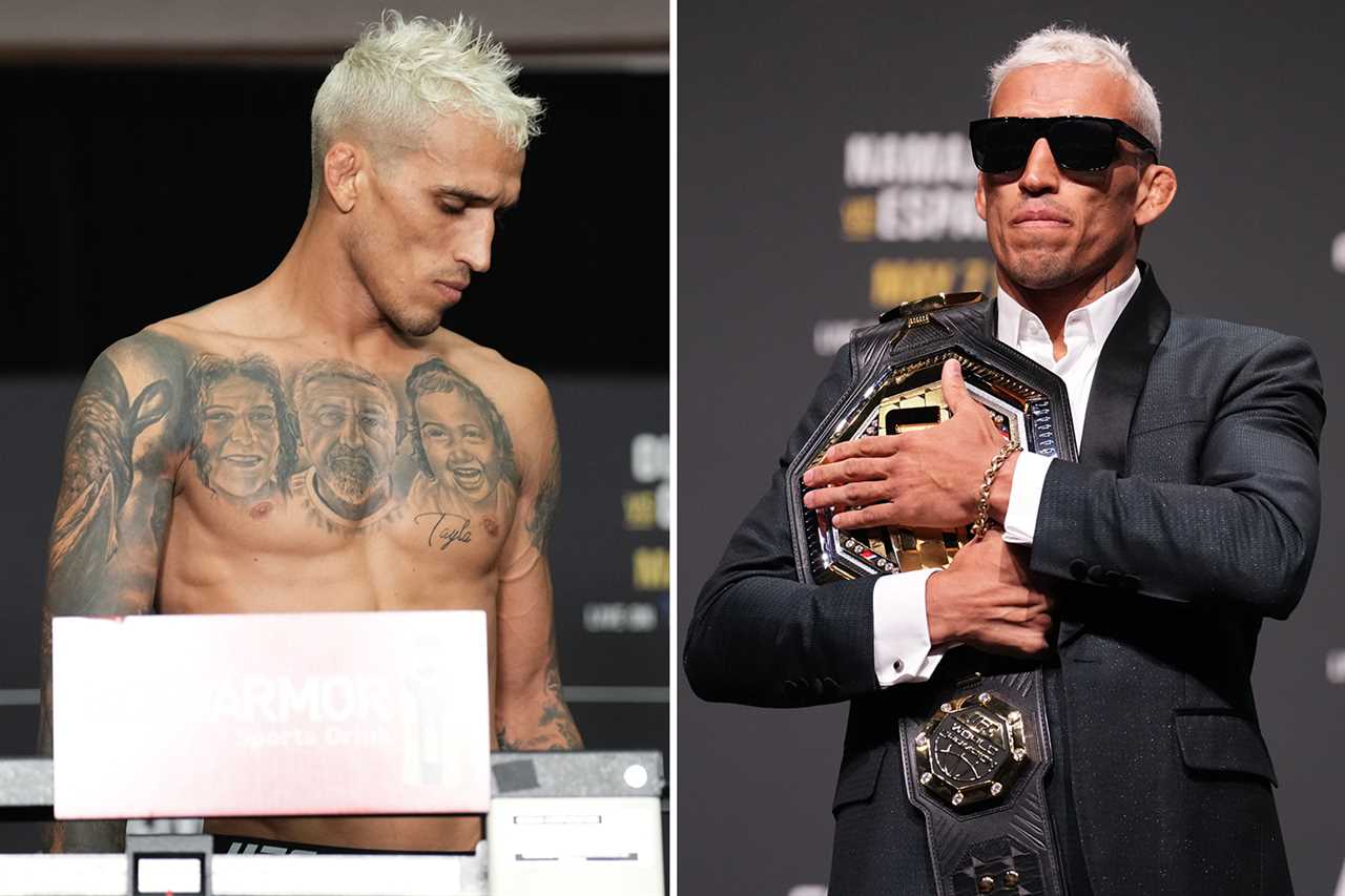 Charles Oliveira, who was stripped of his LW title, breaks down and claims he'made weight UFC's scales that night.