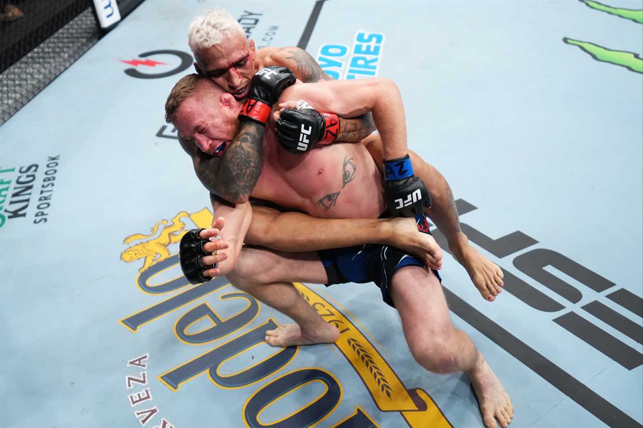 Tony Ferguson was taken to the hospital to undergo additional tests following a brutal front kick KO defeat to Michael Chandler at UFC 274.