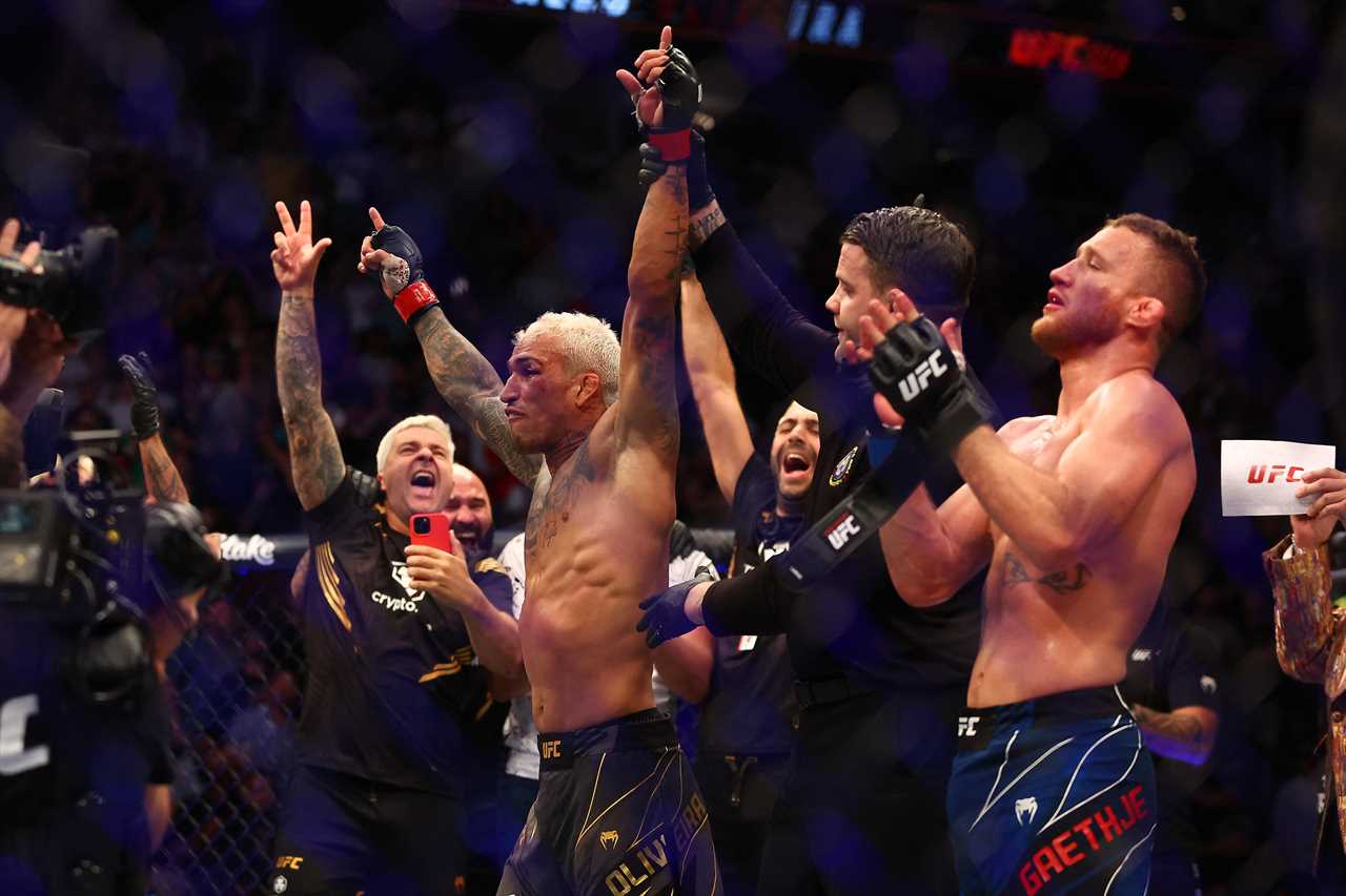 UFC 274: Justin Gaethje feels more pain for his lightweight title as Oliveira chokes Justin UNCONCIOUS at homecoming