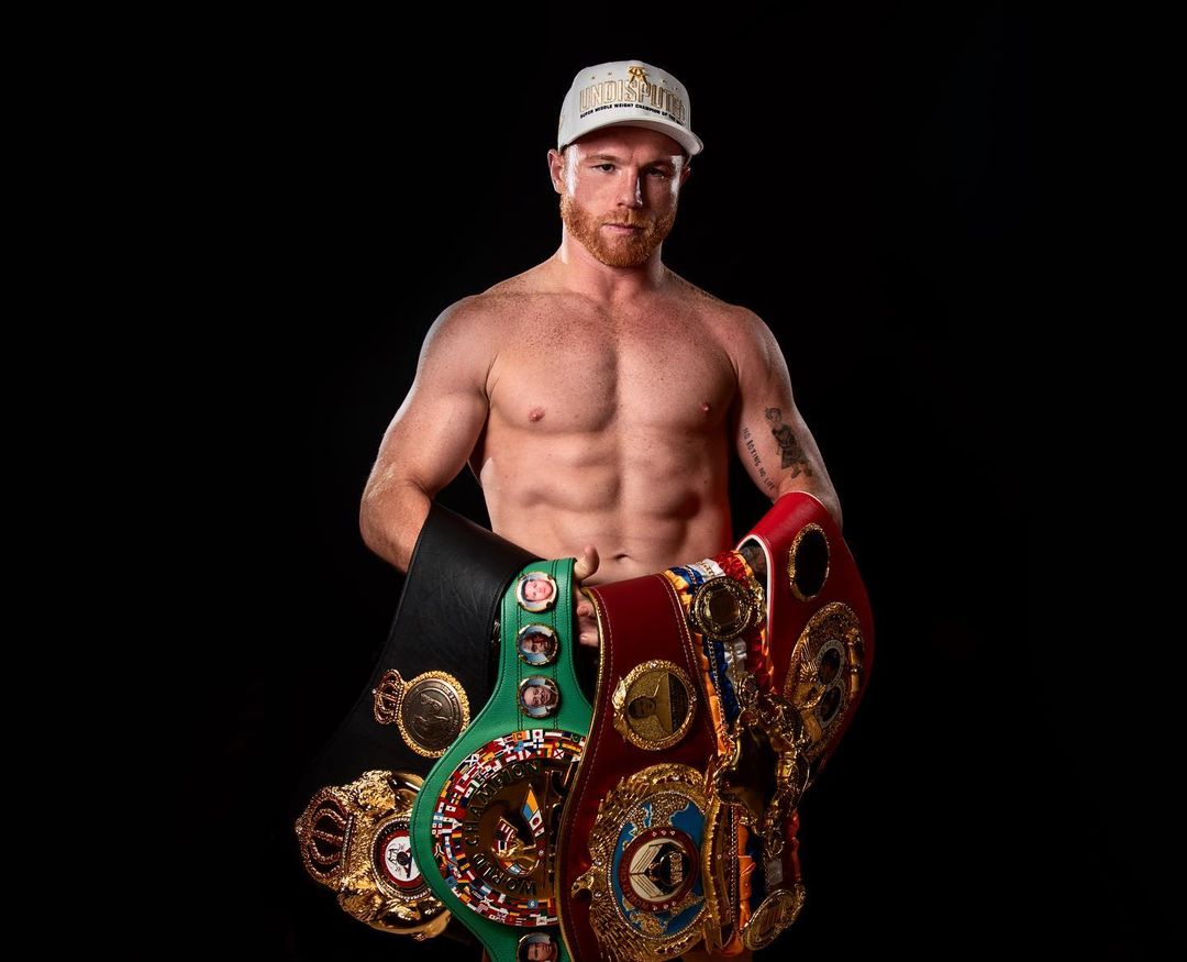 Canelo Alvarez is not recognisable as a scrawny fighter in throwback photos as Mexican bulks up to Bivol test