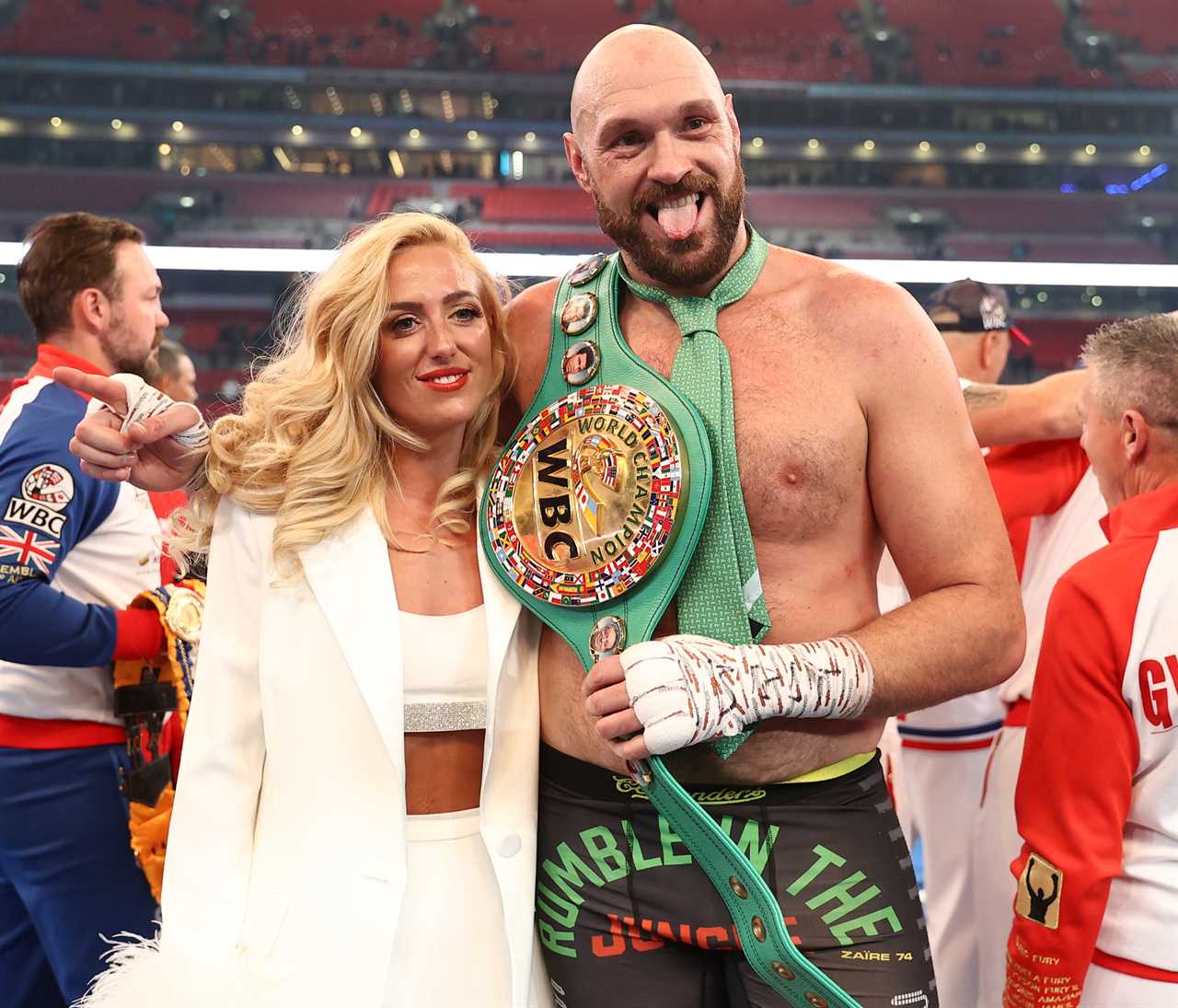 Frank Warren says Tyson Fury will not be forced to retire with his wife Paris.