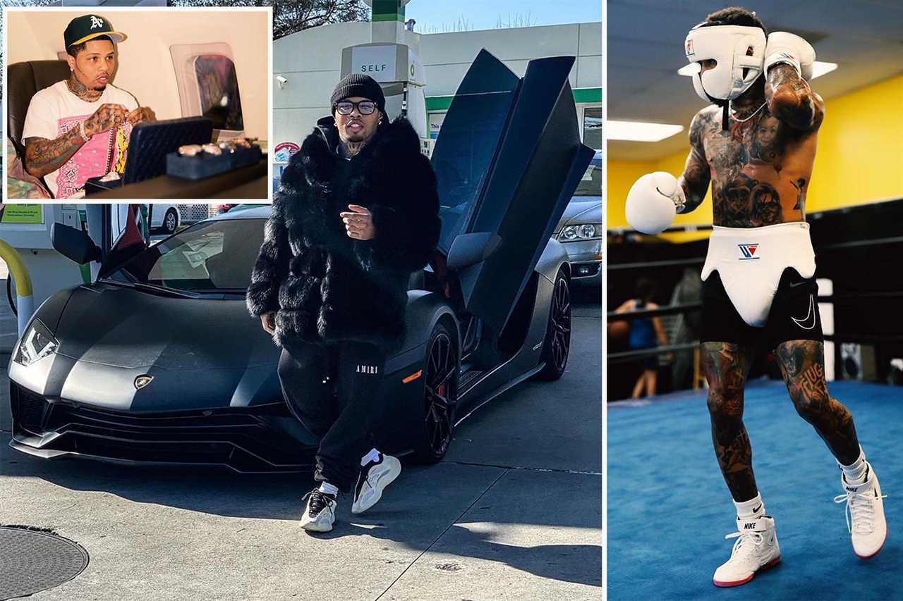Jake Paul shows off his explosive power and quick hand speed on pads in preparation for YouTuber's comeback fight