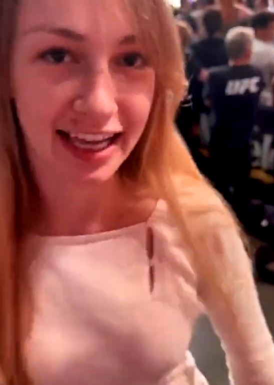 Watch female fan brutally sent flying by ruthless security guard during failed attempt to break into octagon at UFC 274