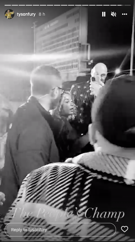 Watch Tyson Fury make a guest appearance on The Games. He rubs shoulders and is surrounded by Love Island stars.