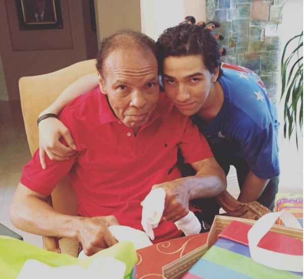 Grandad's eyes lit-up when he saw the fights on TV. It was one of my most memorable memories, according to Muhammad Ali's grandson