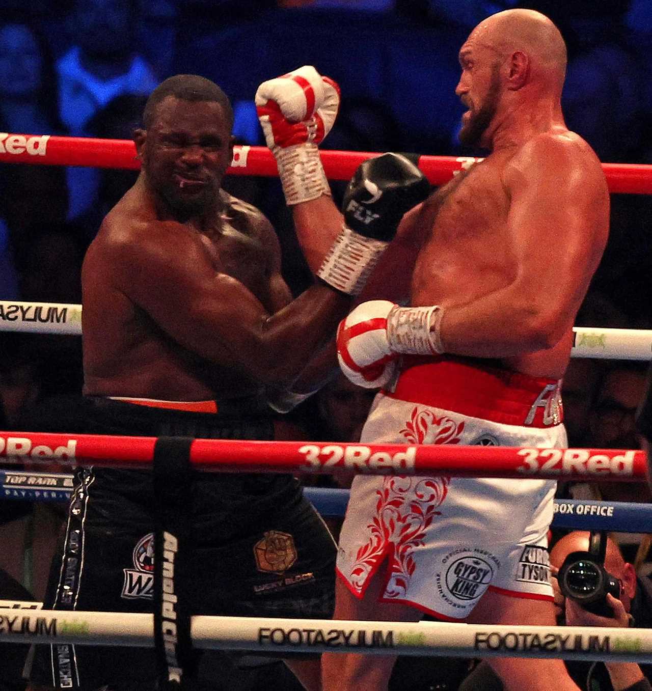 The blunt reaction of Oleksandr Usyk to Tyson Fury's victory over Dillian Whyte was revealed by champ not impressed