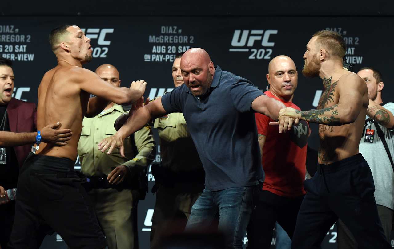 Taking a pi*** on them - Nate Diaz urinates in front of UFC Headquarters amid a contract dispute with Dana White