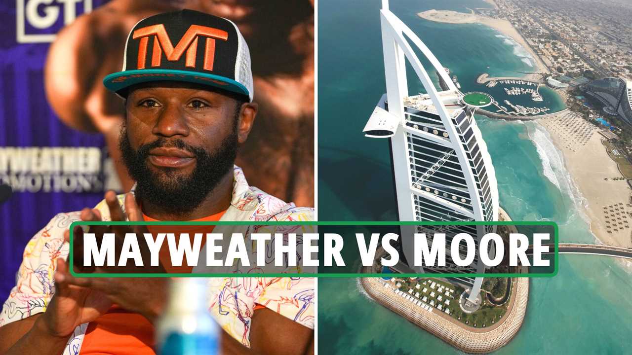 Amir Khan and Floyd Mayweather meet in Dubai to celebrate Money's exhibition fight. Former rivals have become friends.