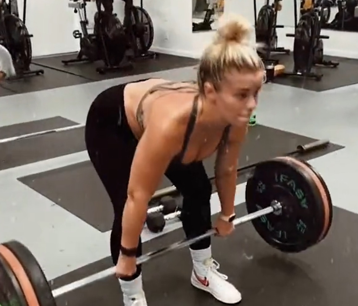 ‘On my worst behavior’ – Paige VanZant stuns in tiny bikini as ex-UFC star puts in gym work ahead of Bare Knuckle bout