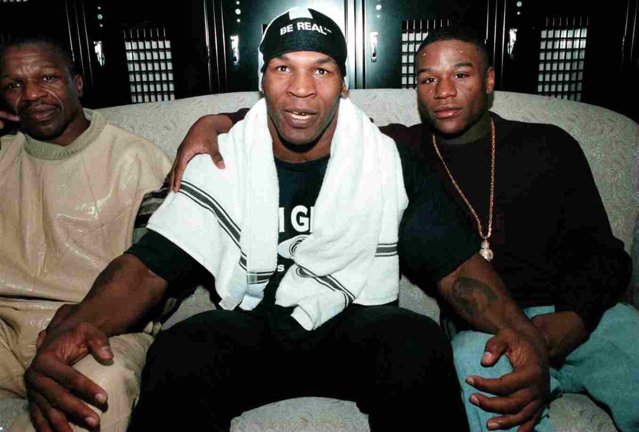 In Mike Tyson's 22-year-old feud with Floyd Mayweather, as the war of words escalates between them