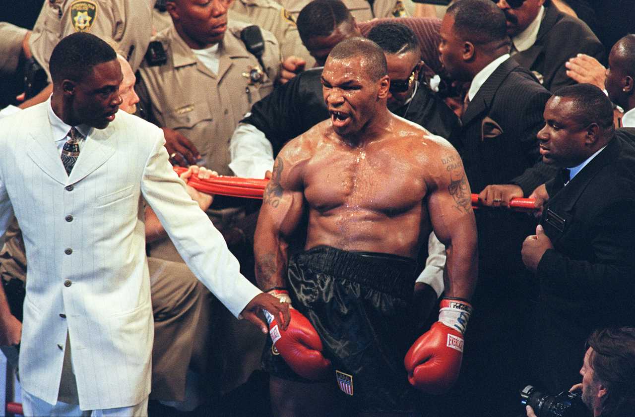 In Mike Tyson's 22-year-old feud with Floyd Mayweather, as the war of words escalates between them