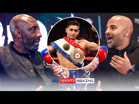 Dave Coldwell and Andy Scott react to Amir Khan's exit from boxing Johnny Nelson