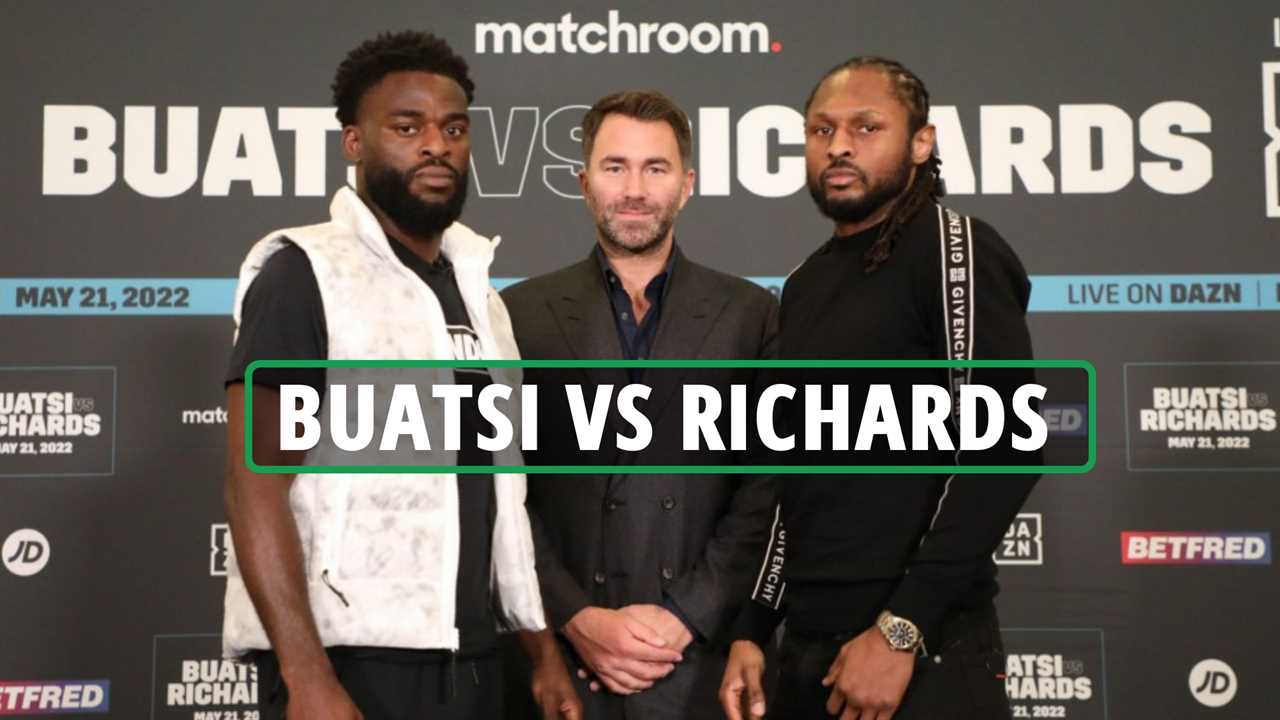 Joshua Buatsi is ready to fight with Craig Richards, despite his friendship with the opponent's'really cool mum and sister