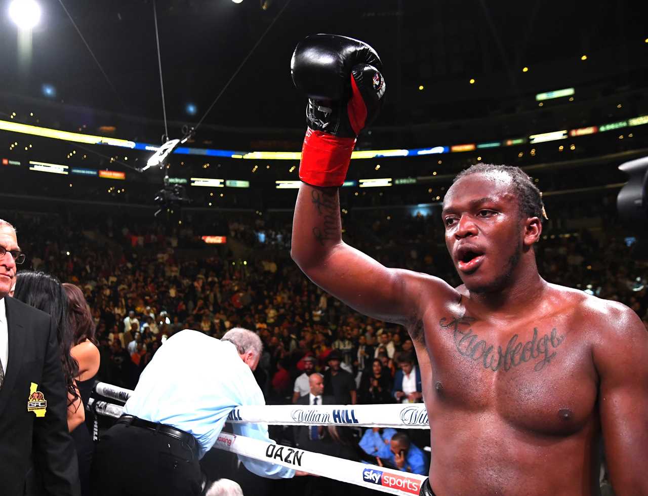 Viddal Riley, KSI's extrainer, backs Jake Paul as a YouTuber star despite American showing more skill' in ring.