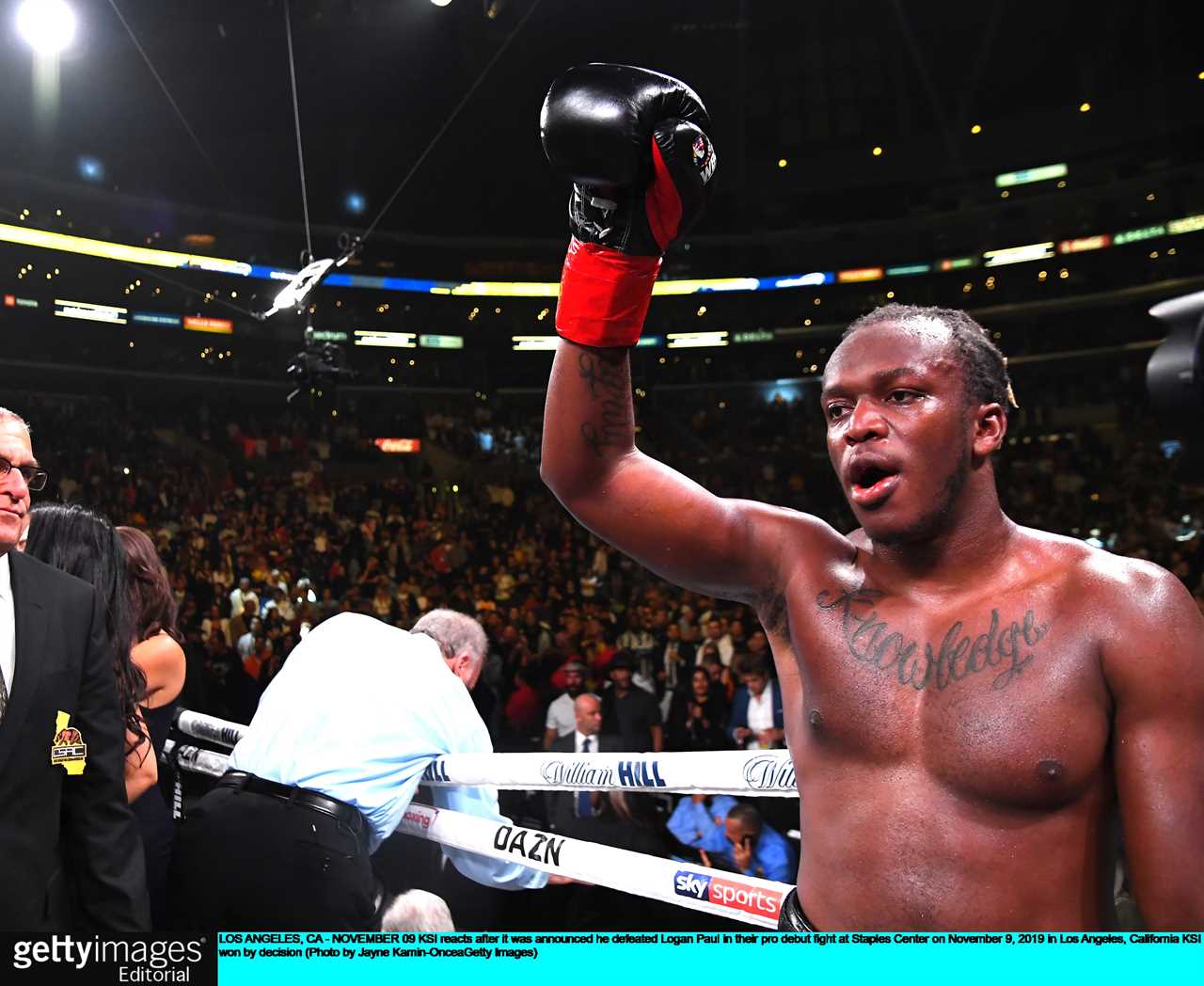 Viddal Riley, KSI's extrainer, backs Jake Paul as a YouTuber star despite American showing more skill' in ring.