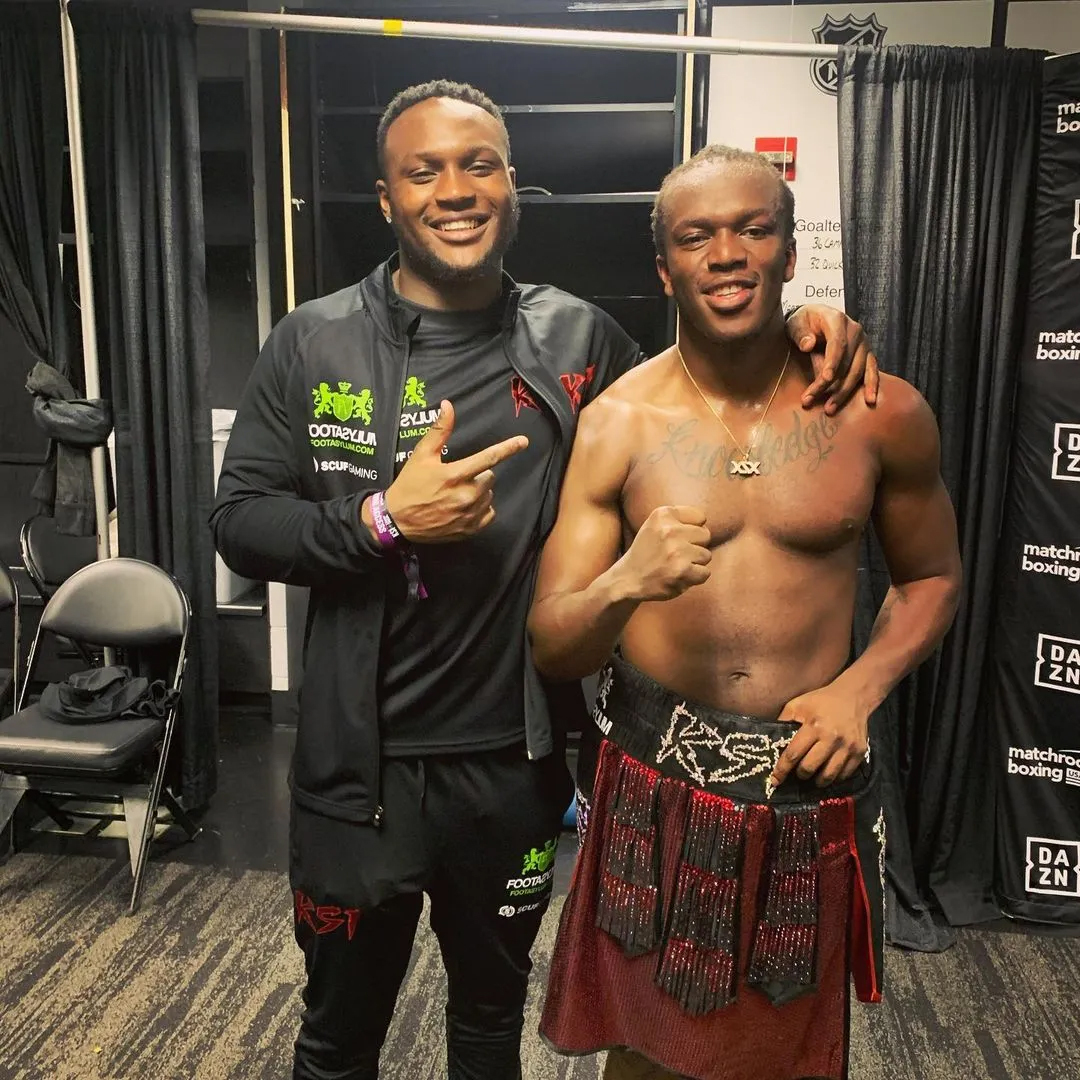 Viddal Riley, KSI's extrainer, backs Jake Paul as a YouTuber star despite American showing more skill' in ring.