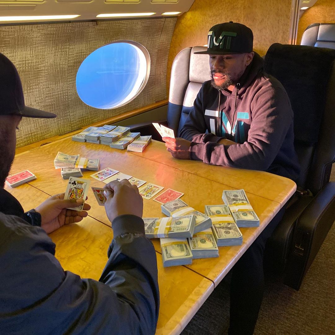 Floyd Mayweather charges PS1,200 for an online meet-and greet amid claims that the boxing legend is running out of cash