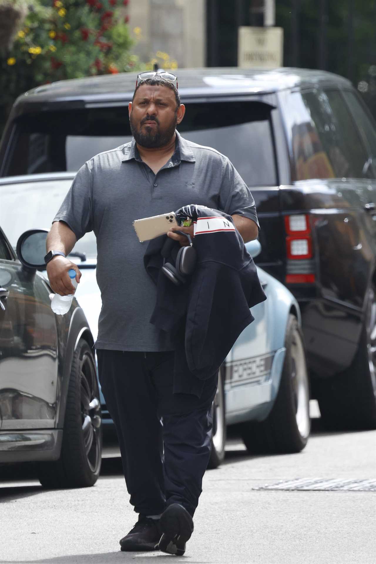 After renting a PS1.4m house, Prince Naseem Hamed drives a PS120k supercar through Windsor.