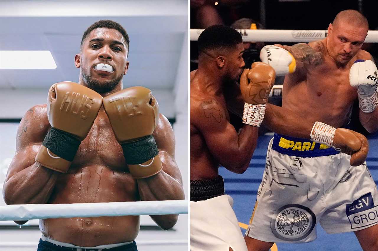 Anthony Joshua warned Oleksandr Usyk that he will fight for the 'whole democracy world' in a rematch during Ukraine's invasion