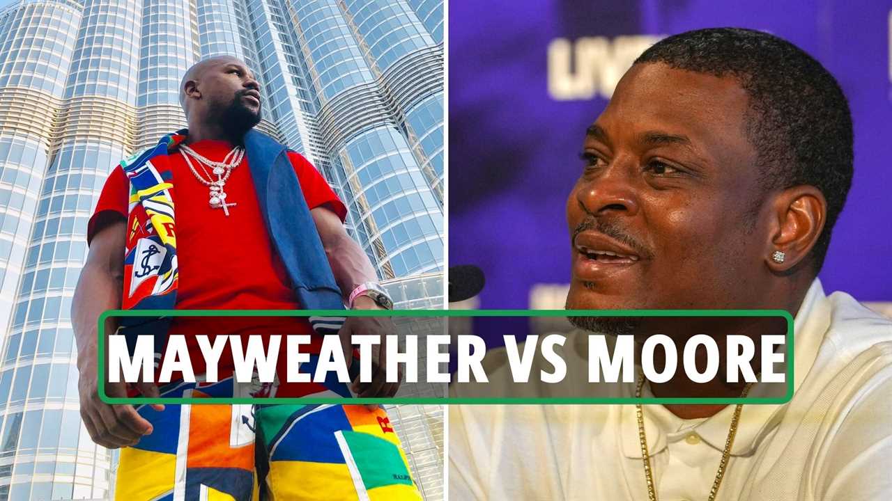 Floyd Mayweather's return will take place in OCTOBER, despite claims that the fight on a helipad would be held this Saturday
