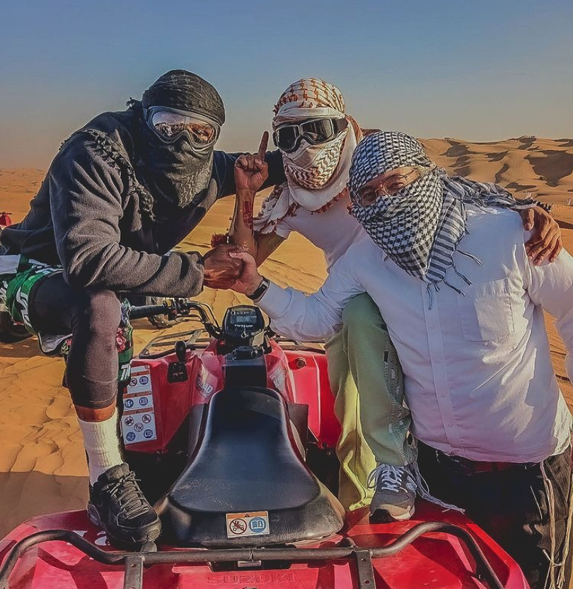 Floyd Mayeather's luxurious Dubai trip, which includes yacht parties and indoor snowboarding, is featured in this article.