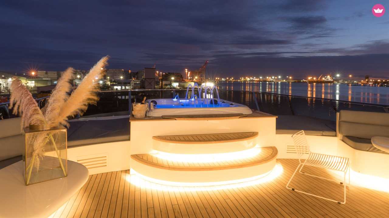 150ft of pure luxury - In the PS18k-a night superyacht Tyson Fury and wife Paris are enjoying a holiday in Cannes