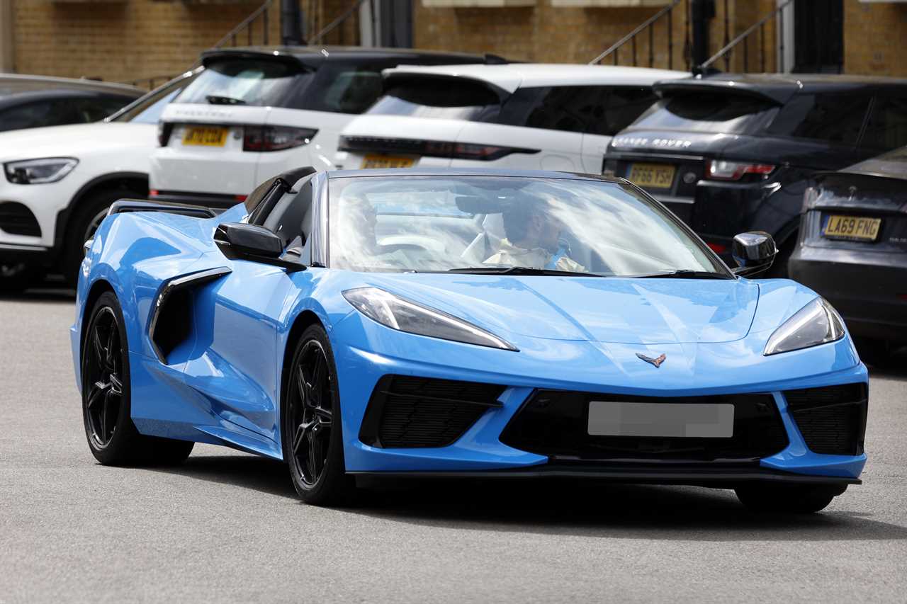 After renting a PS1.4m home next to the Queen, Prince Naseem Hamed drives a PS120k supercar through Windsor.