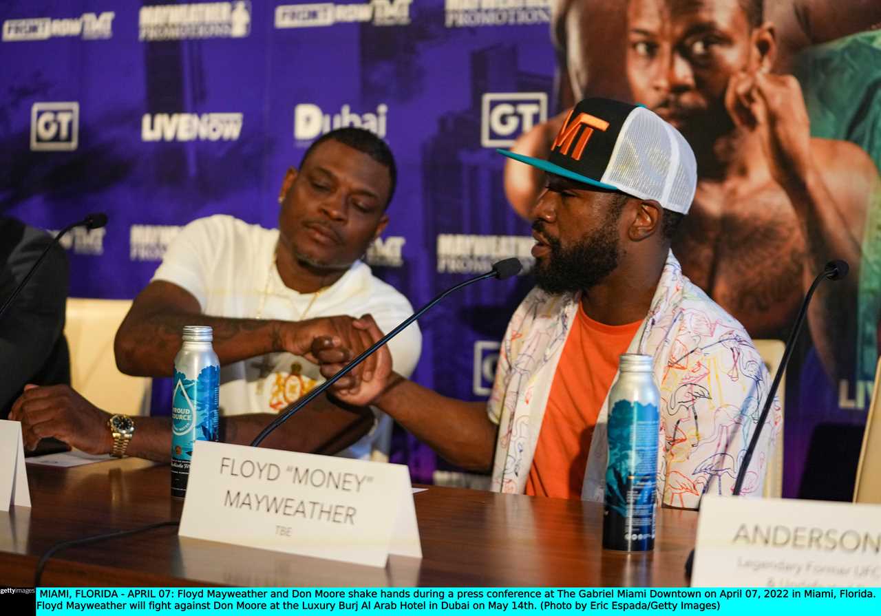 Floyd Mayweather vs Don Moore Live stream, TV Channel, Undercard for TONIGHT’S exhibition bout