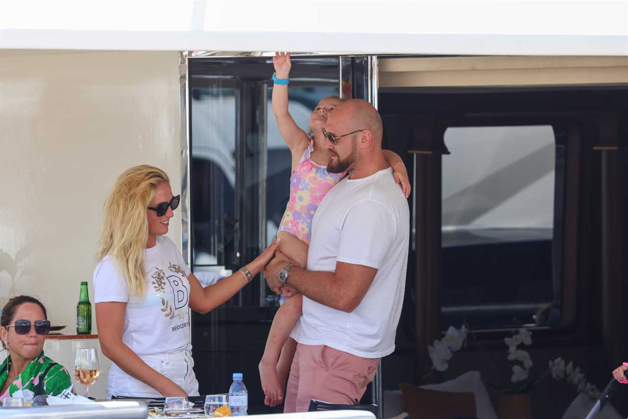 Paris and Tyson Fury swap high-life PS18k-anight yachts for a budget flight to Manchester after a luxury Cannes trip