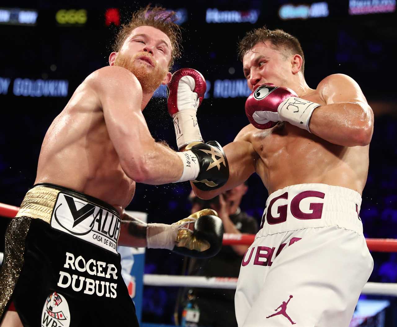 Golovkin has faced off against rival Canelo Alvarez twice, controversially drawing and losing the fights
