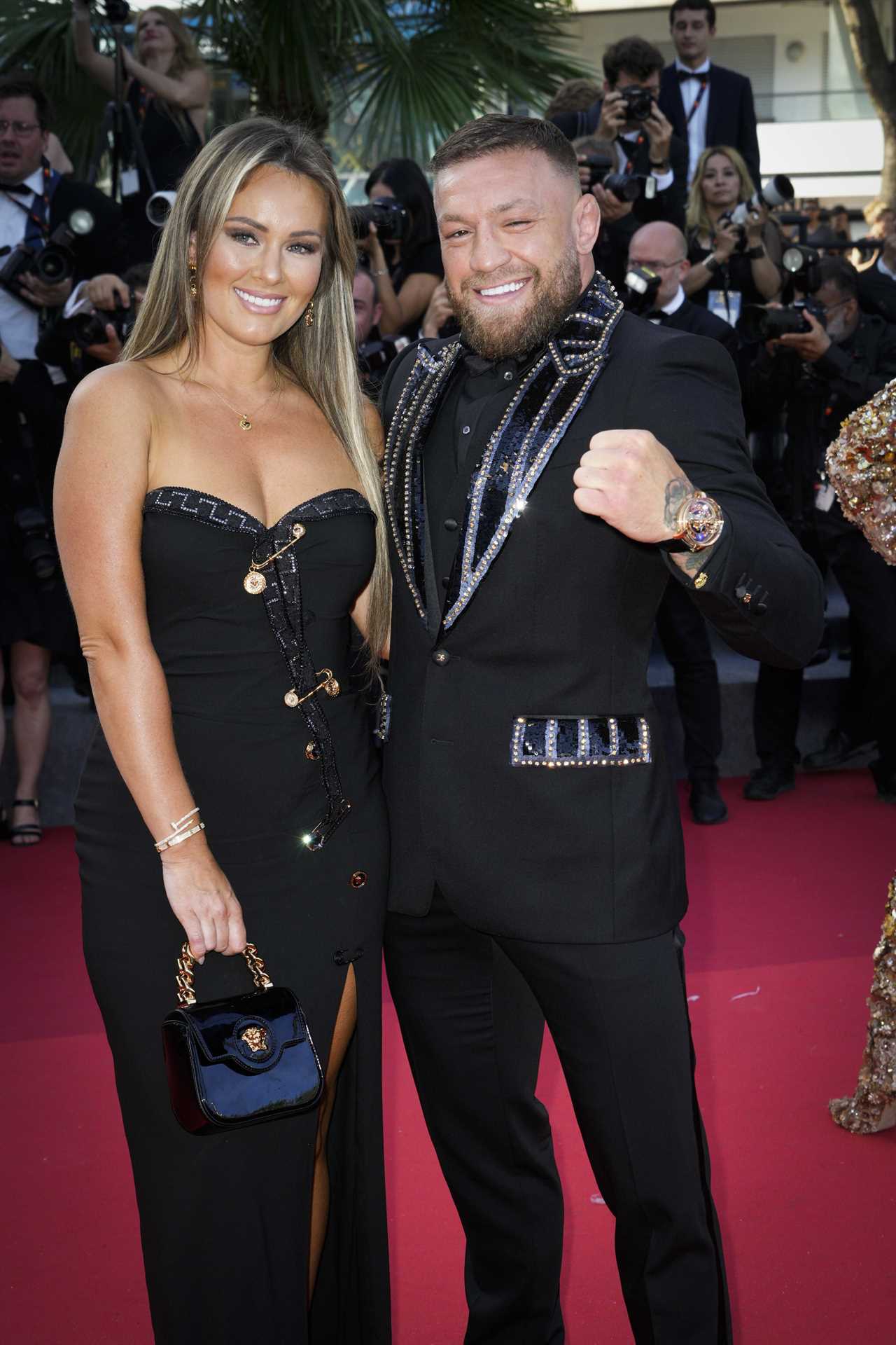 Conor McGregor takes a bike ride while Dee Devlin and Dee McGregor glam up at the red carpet at Cannes Film Festival