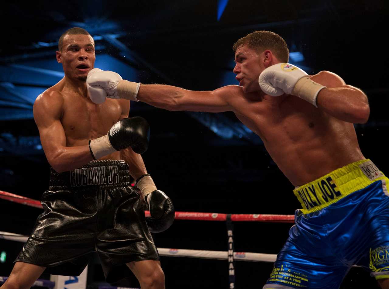 Chris Eubank Jr. wants to fight bitter rival Billy Joe Saunders for the world title. He is'miles away' from a rematch.