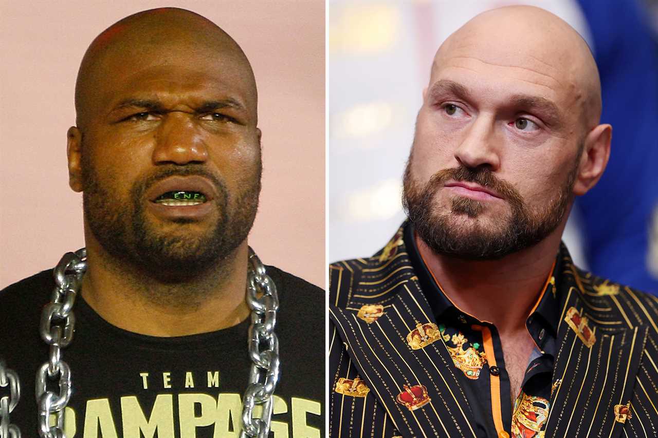 UFC star Tom Aspinall urges Tyson Fury to fight Francis Ngannou in a mixed-rules bout that includes low kicks, clinching and more