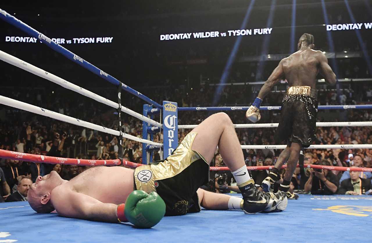 Deontay Wilder claims that he 'knocked Tyson Fury Out' and won their fight hands down as confirmation of his return