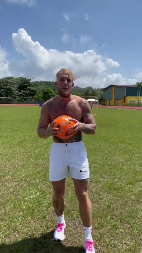 ‘Why don’t his legs belong to rest of body?’ – Jake Paul mocked for hilariously bad penalty after Champions League final