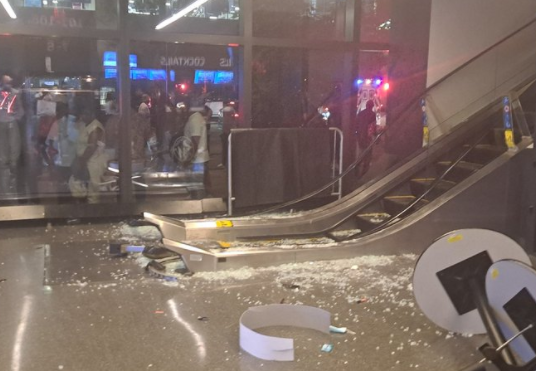Mass panic & stampede at Barclays Center Davis vs Romero boxing title fight after ‘shooting’ sends crowds screaming