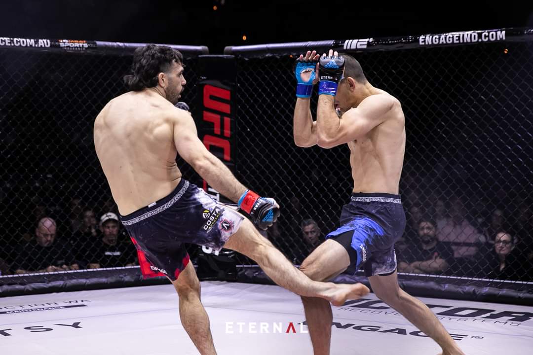 UFC hopeful Jack Becker suffers horrific broken leg which snaps in two after having kick checked by rival in MMA fight