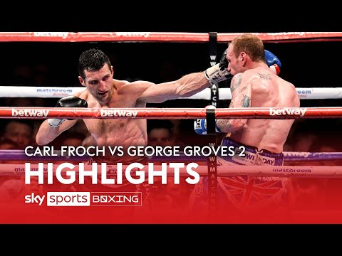 ON THIS DAY!  Carl Froch vs George Groves 2  Highlights