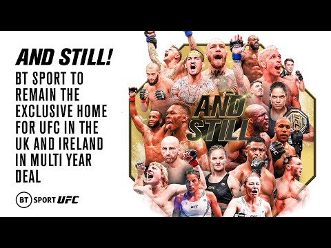 #AndStill ? BT Sport x UFC Promo  The Journey Continues In UK & Ireland In New Multi-Year Deal ????