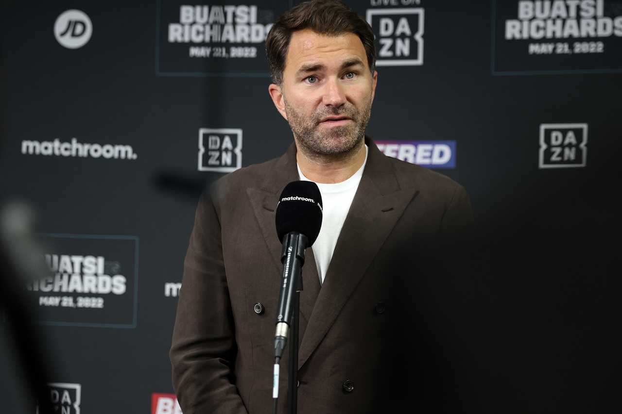 Eddie Hearn says he is a superstar and would love to sign Gervonta Davis, if Floyd Mayweather's contract is up.