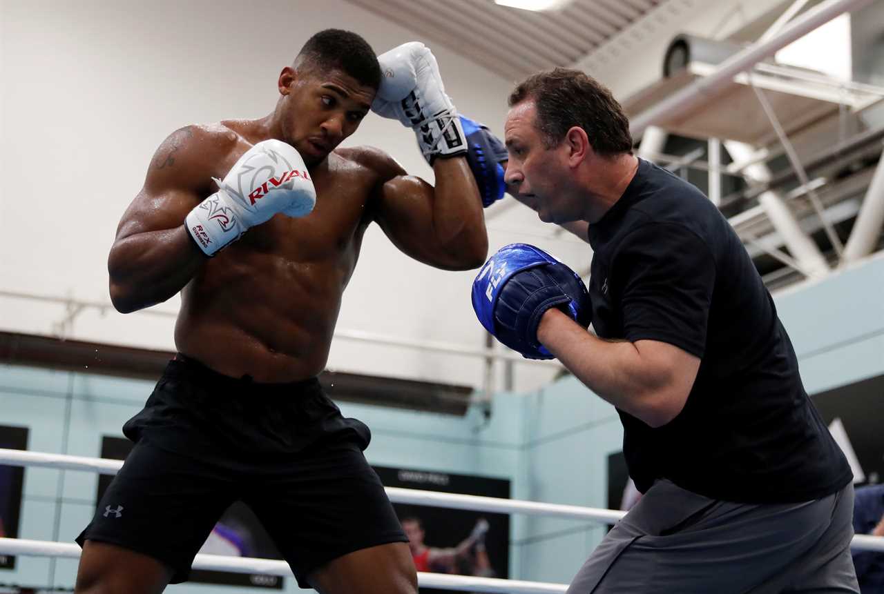 Anthony Joshua already has 'two' secret UK training sessions with Robert Garcia, his new coach for the delayed Usyk fight