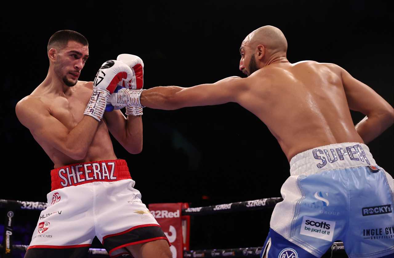 Hamzah Sheeraz is the unbeaten British star at 6ft 3inches who reminds me of Tommy Hearns. He is bound for the world title