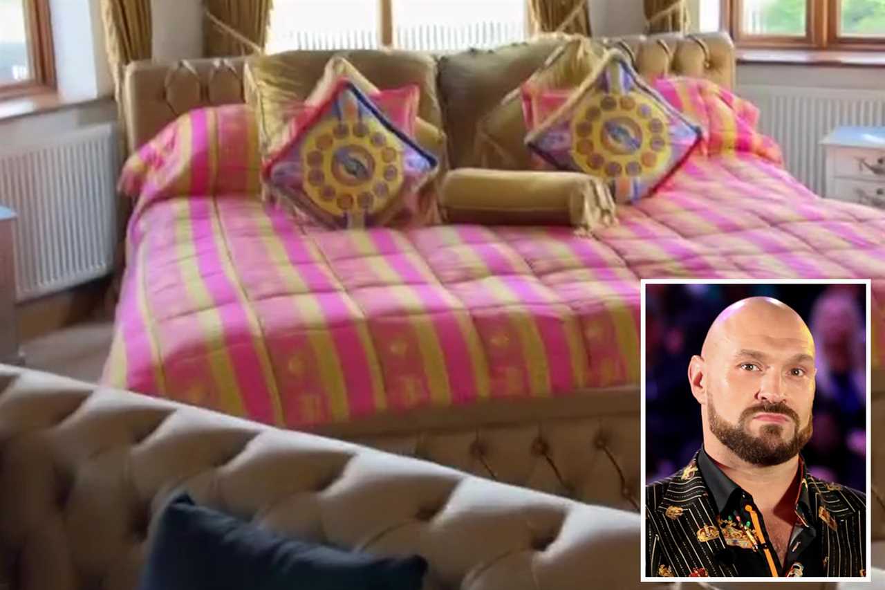 Tyson Fury butchers two training sessions, before going on a run with dad John to keep Brit fit during retirement